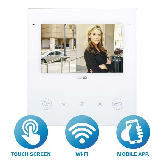 Vimar Elvox TAB 5S Up Touch screen hands free video monitor apartment unit